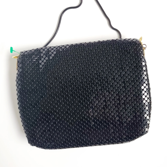 Vintage Aluminum Mesh Bag Structured Handbag 1950s - Picture 10 of 12